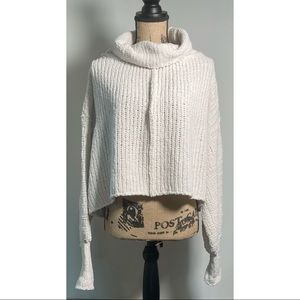 Free People Be Yours Pullover Sweater in Vanilla Bean